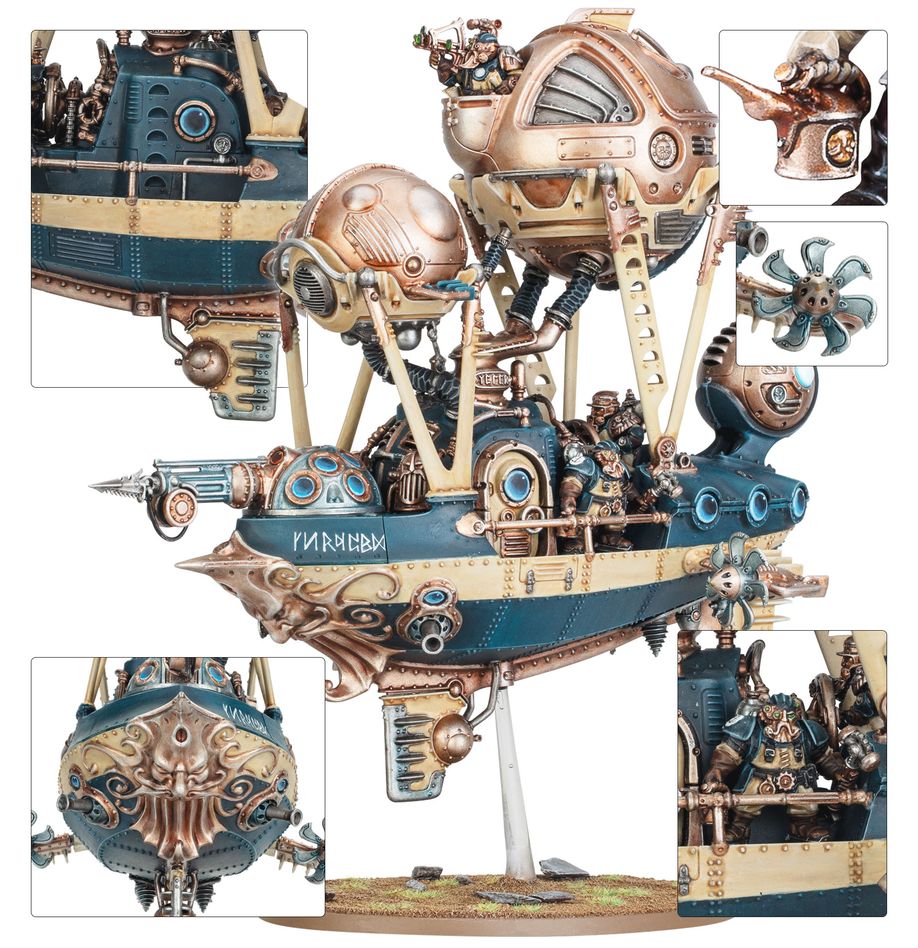 Kharadron Overlords: Drekki's Privateers - 載譽軍團：德雷基的私掠者