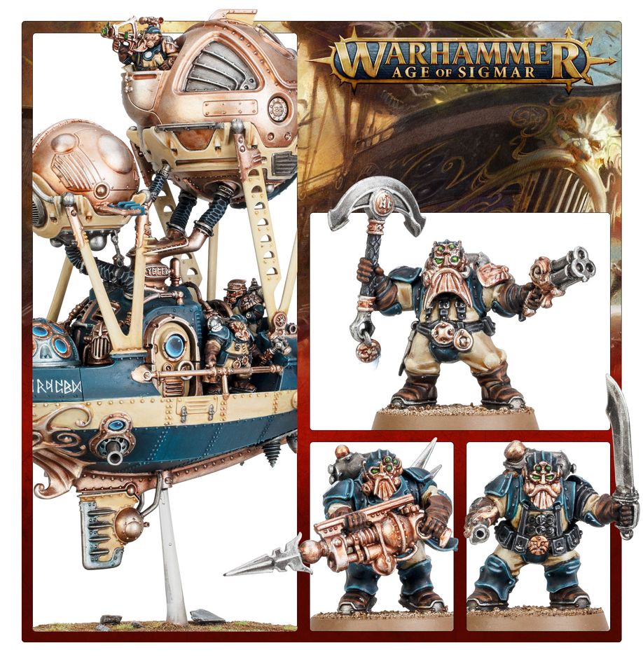 Kharadron Overlords: Drekki's Privateers - 載譽軍團：德雷基的私掠者