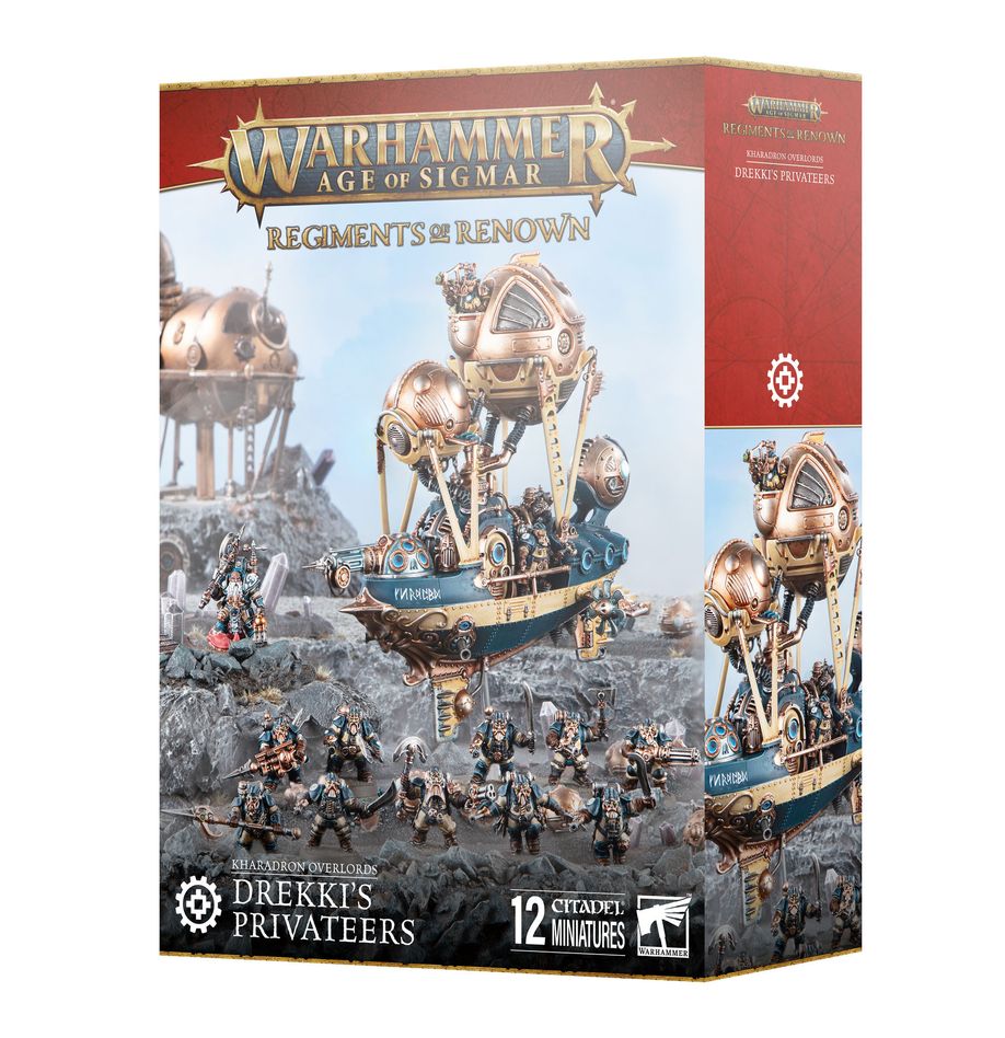 Kharadron Overlords: Drekki's Privateers - 載譽軍團：德雷基的私掠者