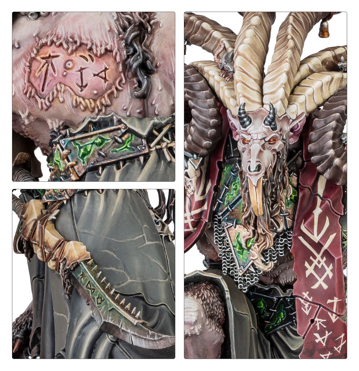 Skaven: Vizzik Skour, Prophet of the Horned Rat - 斯卡文鼠人：維茲克斯考爾，大角鼠先知
