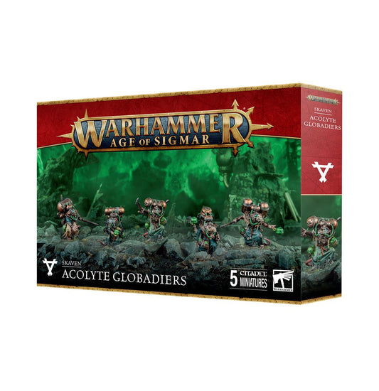 Skaven: Acolyte Globadiers - 斯卡文鼠人：毒風球學徒