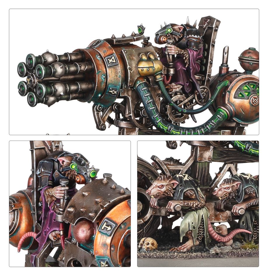Skaven: Ratling Warpblaster - 斯卡文鼠人：鼠特林次元爆裂炮