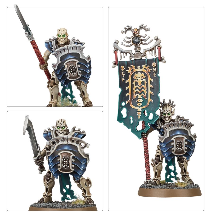 Ossiarch Bonereapers: Mortek Guard - 歐西亞赫莫提克護衛