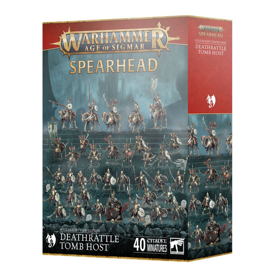 Soulblight Gravelords: Spearhead - Deathrattle Tomb Host - 先鋒軍：凋魂墓穴領主顫骨墓軍