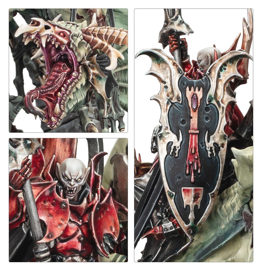 Soulblight Gravelords: Prince Vhordrai, Lord of the Crimson Keep - 凋魂墓穴領主：沃德萊親王