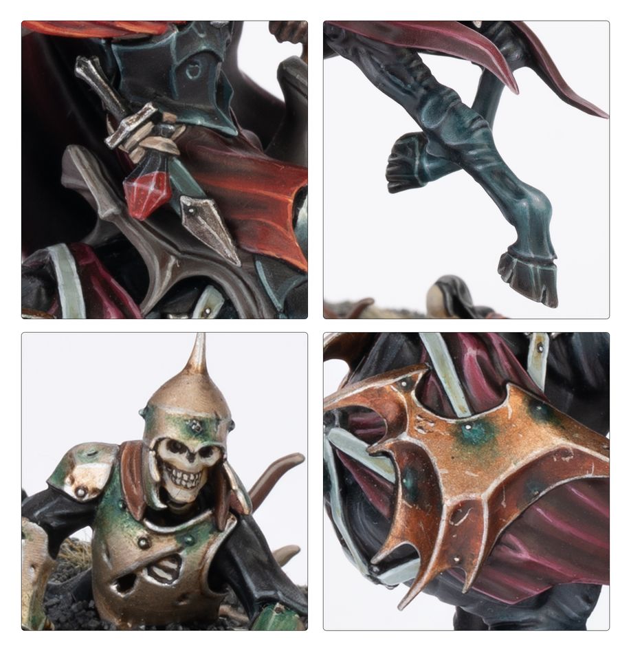 Soulblight Gravelords: Vampire Lord on Nightmare Steed - 凋魂墓穴領主：騎夢魘獸的吸血鬼領主