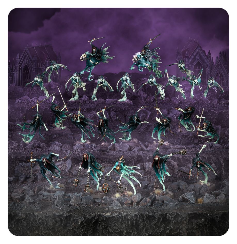 Nighthaunt: Spearhead - Cursed Shacklehorde - 先鋒軍：咒鎖鬼軍