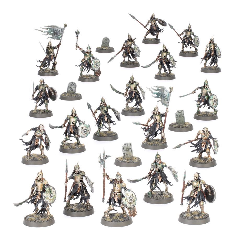 Soulblight Gravelords: Deathrattle Skeletons - 凋魂墓穴領主：顫骨骷髏