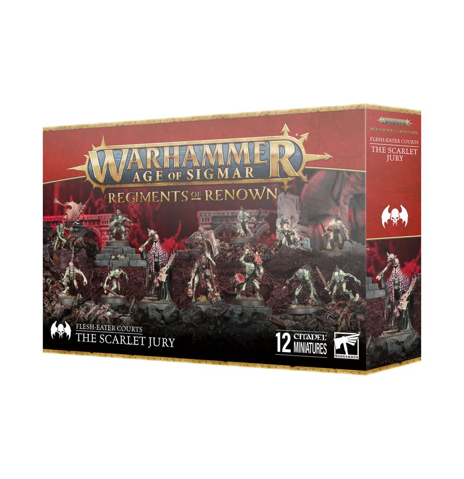 Flesh-eater Courts: Regiment of Renown - The Scarlet Jury - 食肉王廷：腥紅陪審團