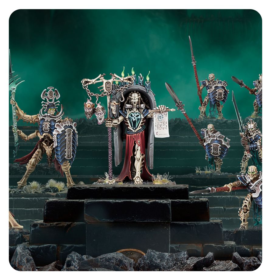 Ossiarch Bonereapers: Regiment of Renown - Heralds of the Bone-tithe - 殮骨骸軍：骨稅特使