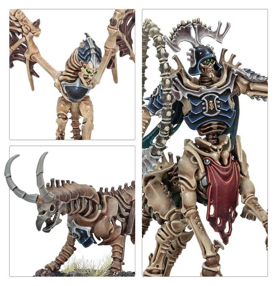 Ossiarch Bonereapers: Spearhead - Kavalos Vanguard - 先鋒軍：殮骨骸軍：骨騎先鋒隊