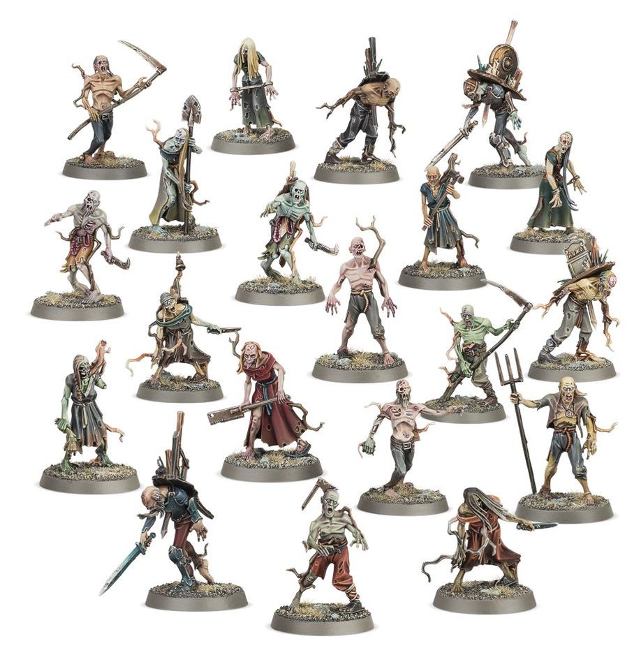 Soulblight Gravelords: Deadwalker Zombies - 魂荒墳主死亡行者殭屍
