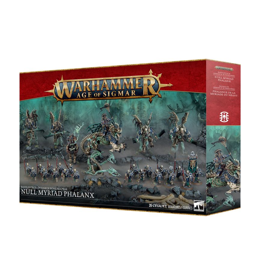 Ossiarch Bonereapers: Battleforce - Null Myriad Phalanx - 殮骨駭軍：滅法骨眾