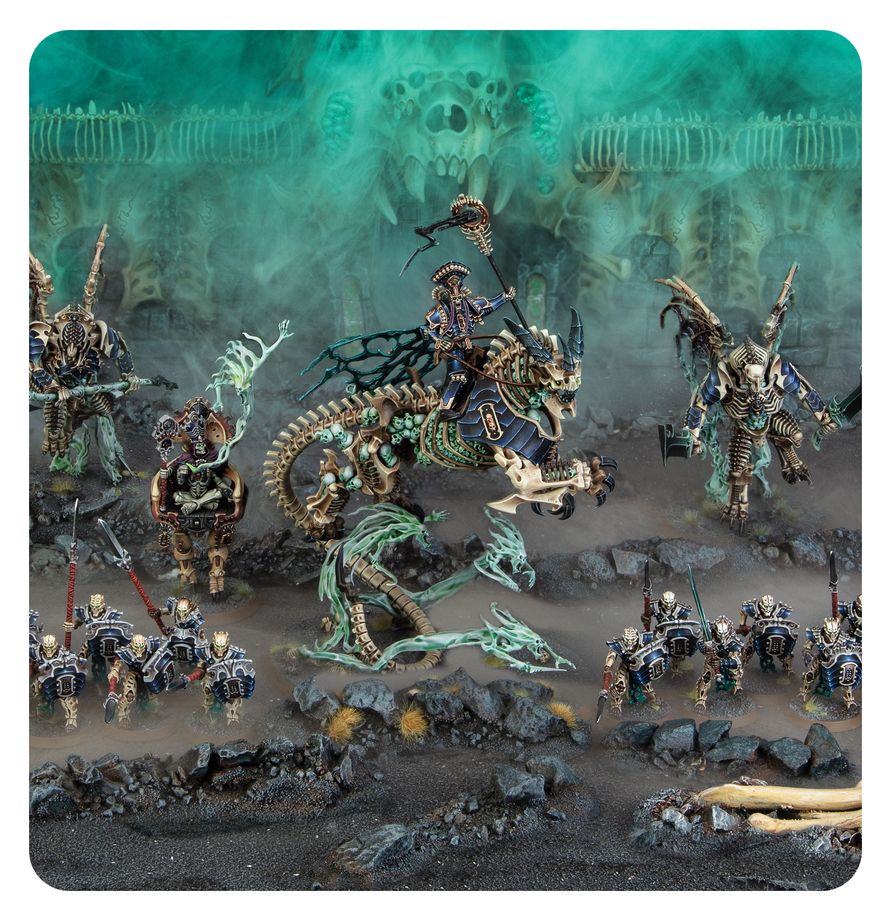 Ossiarch Bonereapers: Battleforce - Null Myriad Phalanx - 殮骨駭軍：滅法骨眾