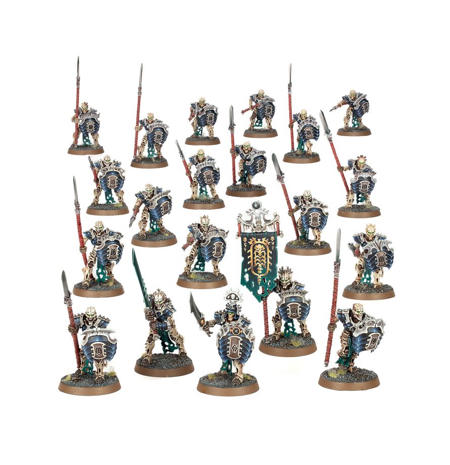 Ossiarch Bonereapers: Battleforce - Null Myriad Phalanx - 殮骨駭軍：滅法骨眾