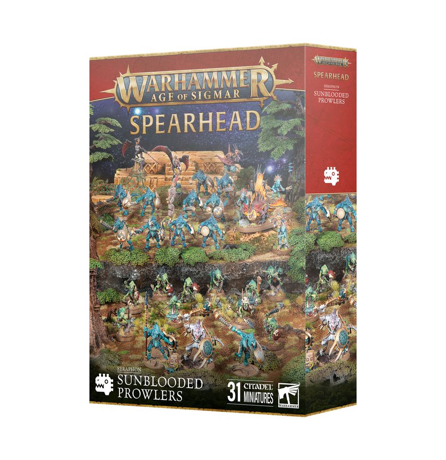 Seraphon: Spearhead - Sunblooded Prowlers - 先鋒軍：日血潛行獵隊