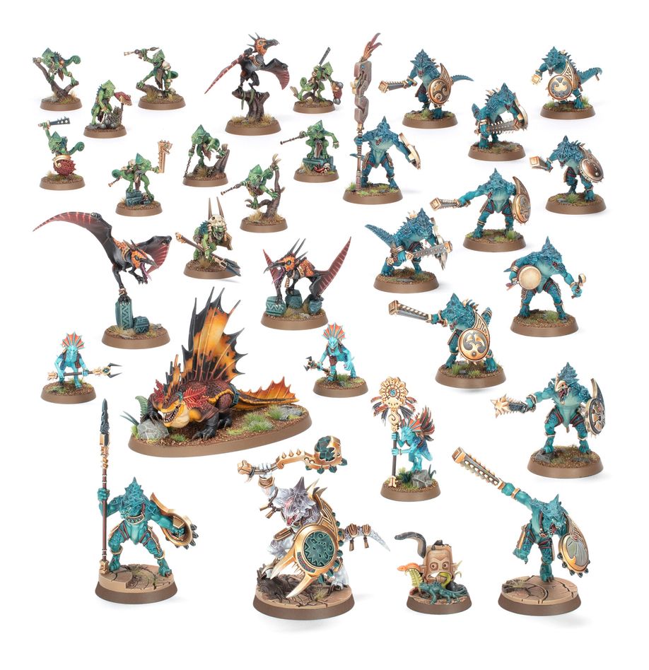 Seraphon: Spearhead - Sunblooded Prowlers - 先鋒軍：日血潛行獵隊