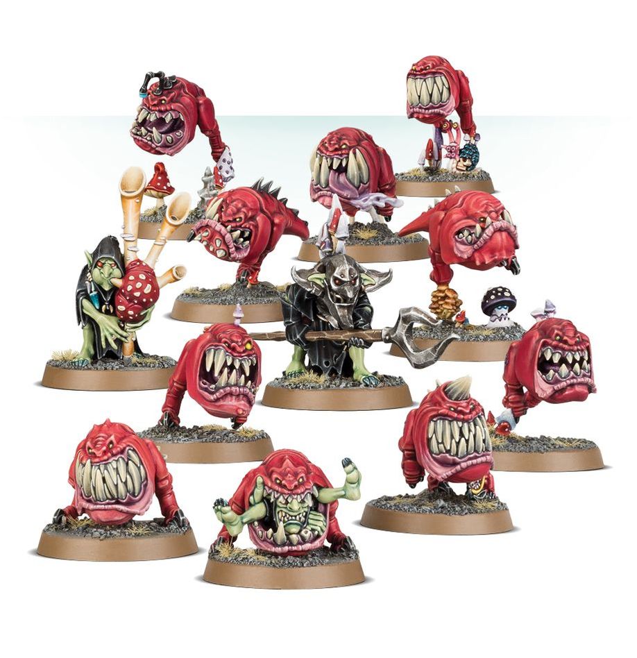 Gloomspite Gitz: Squig Herd - 幽暗惡徒球菌牧者