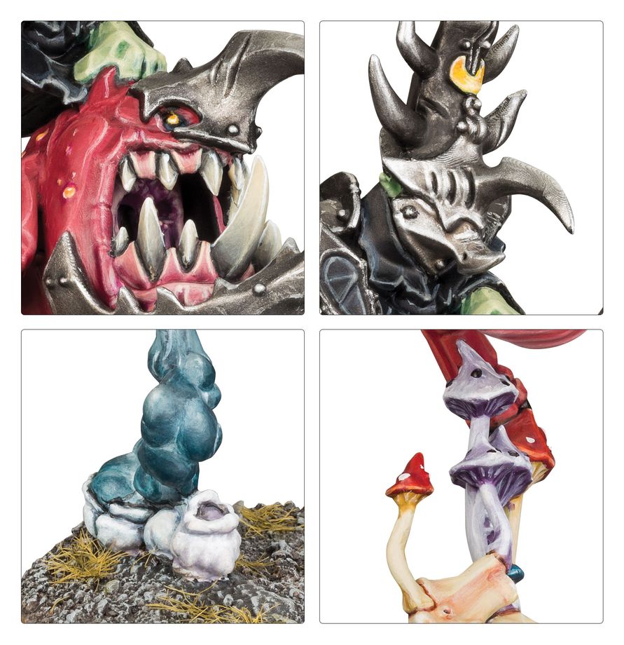 Gloomspite Gitz: Squig Hoppers - 幽暗惡徒球菌騎兵