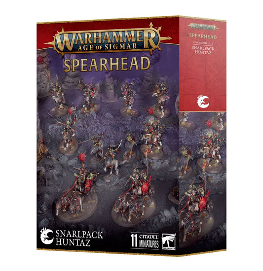 Gloomspite Gitz: Spearhead - Snarlpack Huntaz - 先鋒軍：暗怨地精齜牙獸獵群