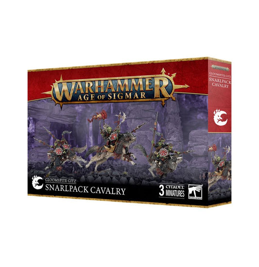 Gloomspite Gitz: Snarlpack Cavalry - 暗怨地精：齜牙獸合騎兵
