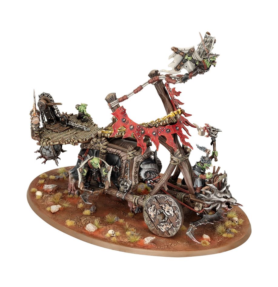 Gloomspite Gitz: Doom Diver Catapult - 暗怨地精：毀滅俯衝者彈射器