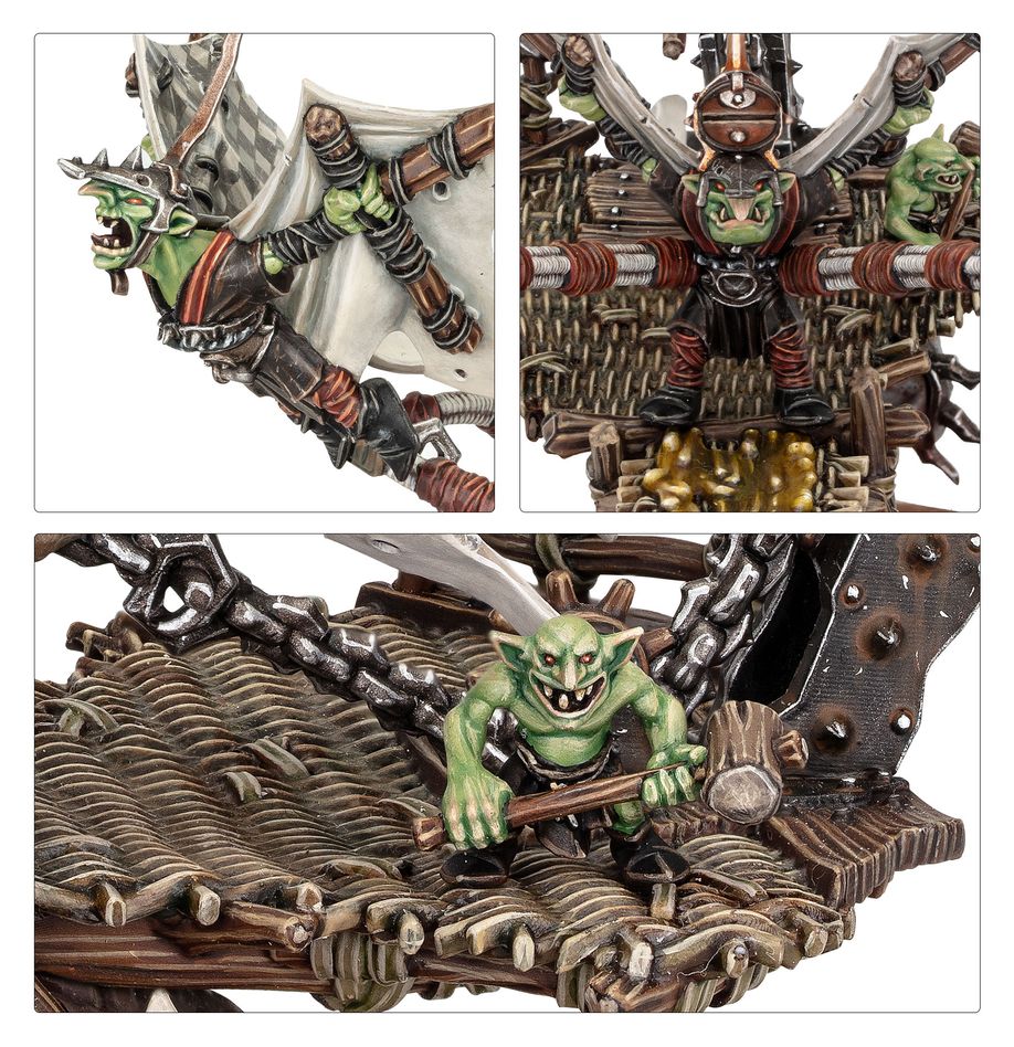 Gloomspite Gitz: Doom Diver Catapult - 暗怨地精：毀滅俯衝者彈射器