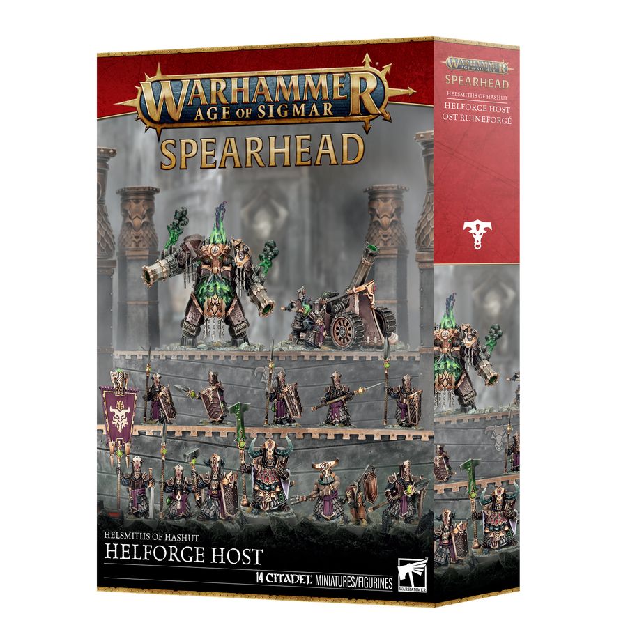 Helsmiths of Hashut: Spearhead - Helforge Host - 先鋒軍：哈蘇特地獄鐵匠：獄鑄軍團