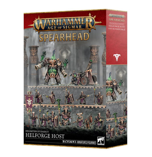 Helsmiths of Hashut: Spearhead - Helforge Host - 先鋒軍：哈蘇特地獄鐵匠：獄鑄軍團