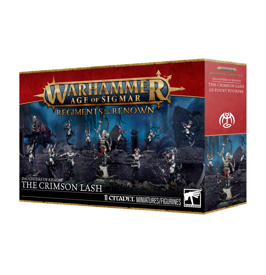 Daughters of Khaine: Regiment of Renown - The Crimson Lash - 凱恩之女：猩紅之鞭