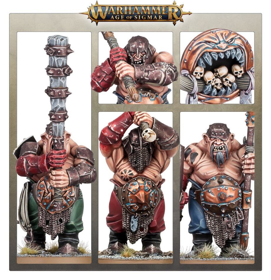 Ogor Mawtribes: Ironguts - 食人魔大胃部落鐵胃