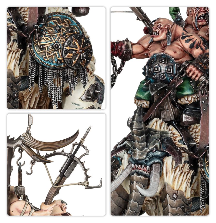 Ogor Mawtribes: Regiment of Renown - Okar's Torrbad - 食人魔大胃部落：歐卡的托爾巴德