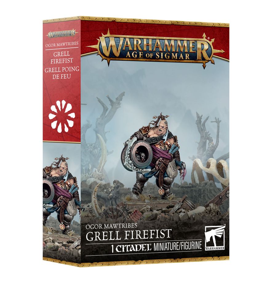 Ogor Mawtribes: Grell Firefist - 食人魔大胃部落：格里爾．炎拳