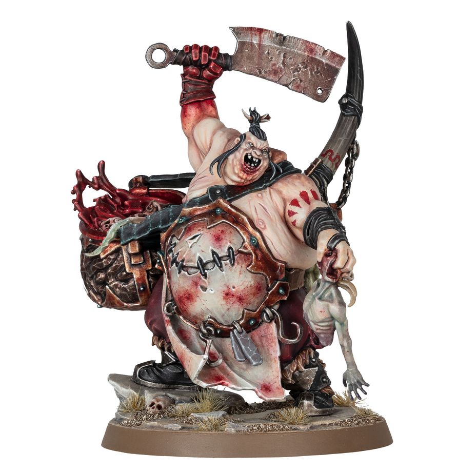 Ogor Mawtribes: Butcher - 食人魔大胃部落：屠夫
