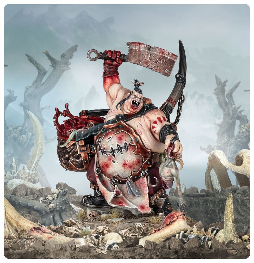 Ogor Mawtribes: Butcher - 食人魔大胃部落：屠夫