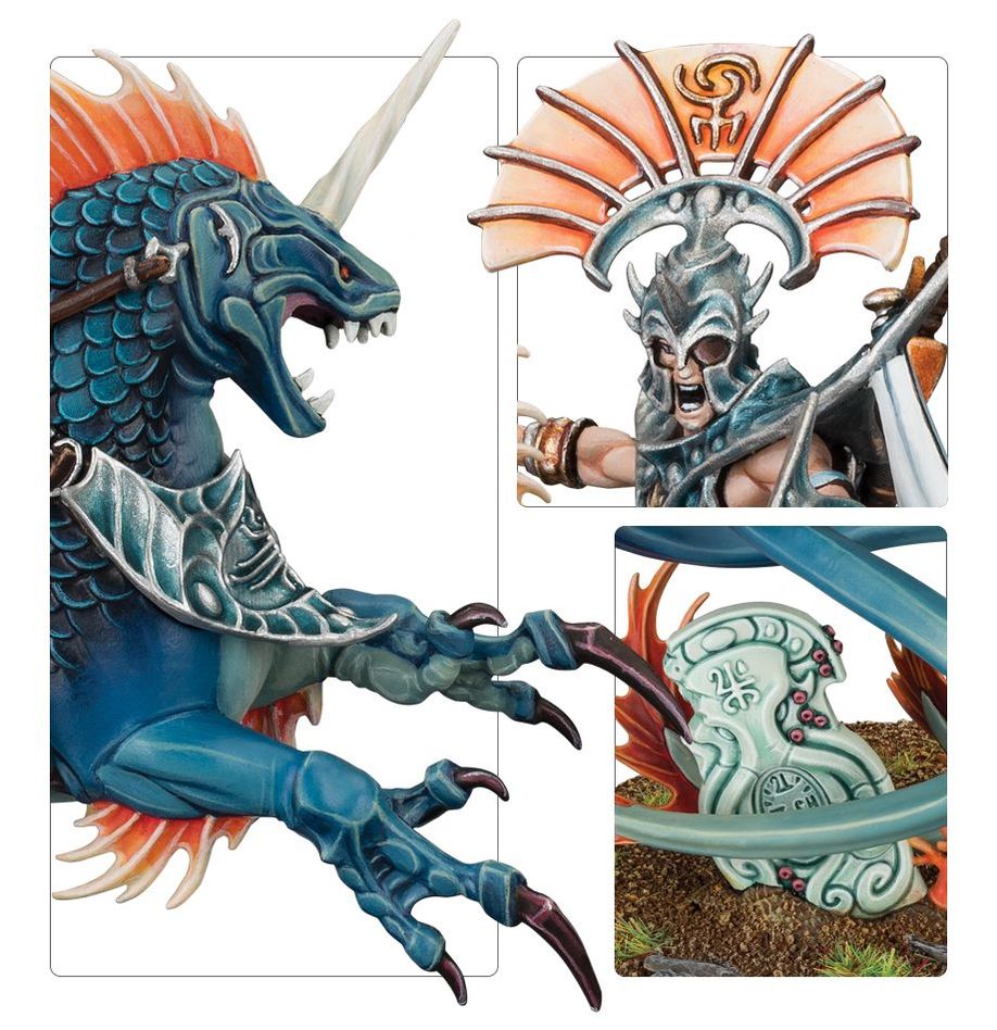 Idoneth Deepkin: Spearhead – Akhelian Tide Guard - 先鋒軍：阿鎧蘭潮汐守衛