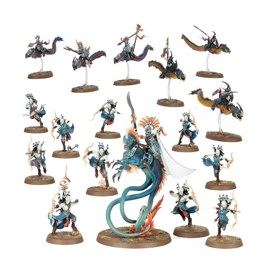 Idoneth Deepkin: Spearhead – Akhelian Tide Guard - 先鋒軍：阿鎧蘭潮汐守衛