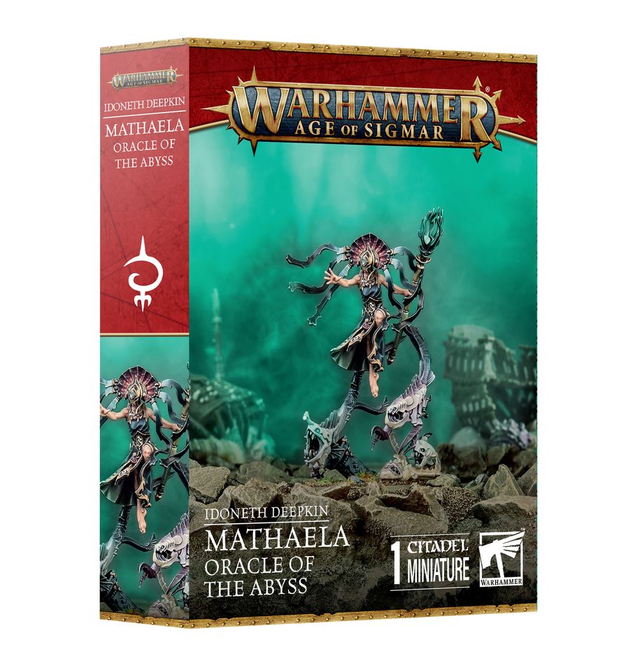 Idoneth Deepkin: Mathaela, Oracle of the Abyss - 深淵海靈：馬薩艾拉，深淵神諭者