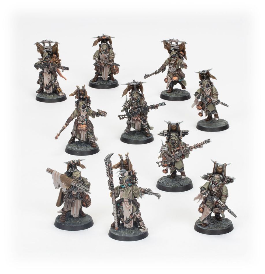 Necromunda: Ash Wastes Nomads War Party - 涅克羅蒙達：灰燼荒原游牧民