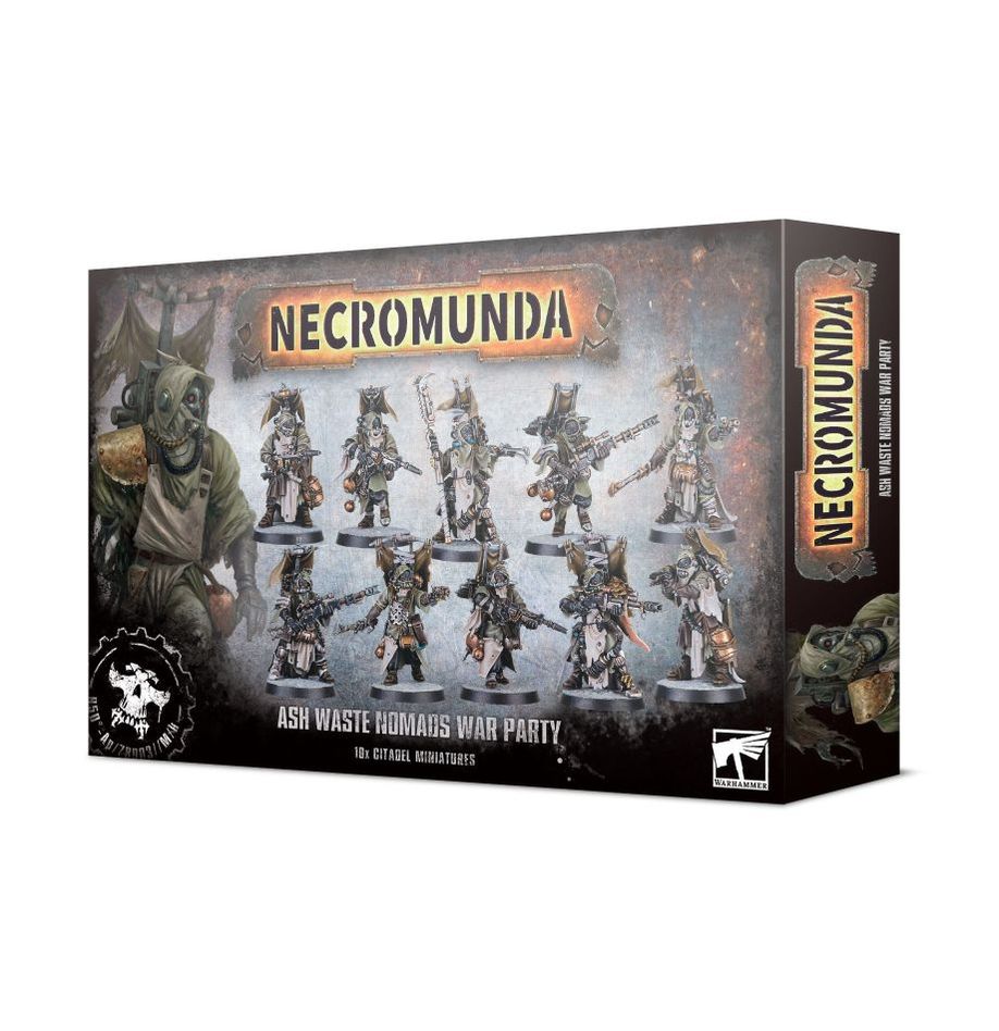 Necromunda: Ash Wastes Nomads War Party - 涅克羅蒙達：灰燼荒原游牧民