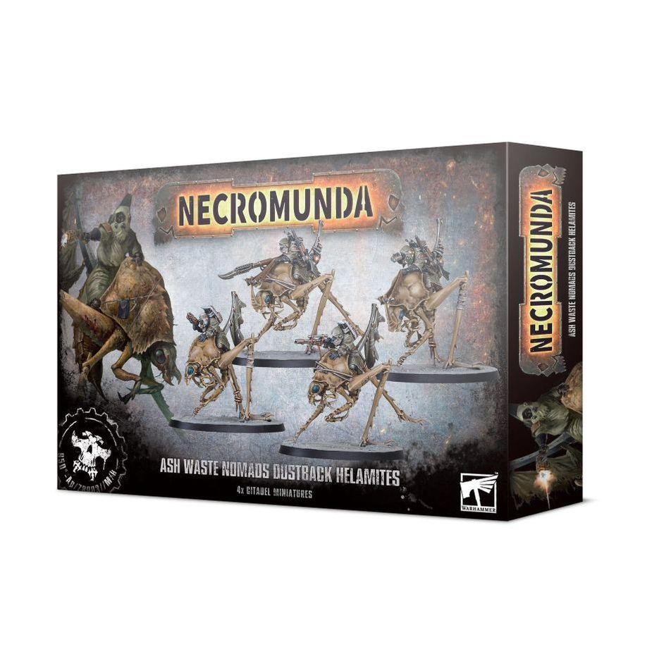 Necromunda: Ash Waste Nomads Dustback Helamites - 涅克羅蒙達：破沙蝨蚤騎手
