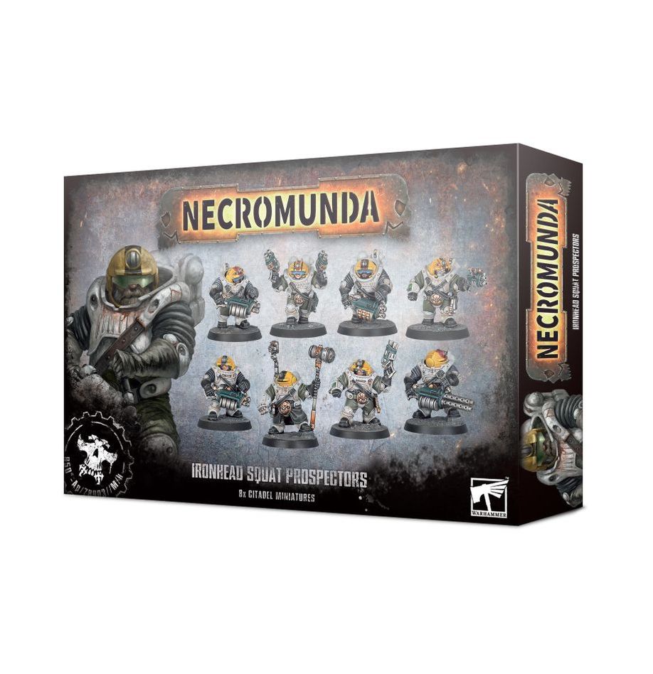 Necromunda: Ironhead Squat Prospectors - 涅克羅蒙達：鐵頭矮人探勘者