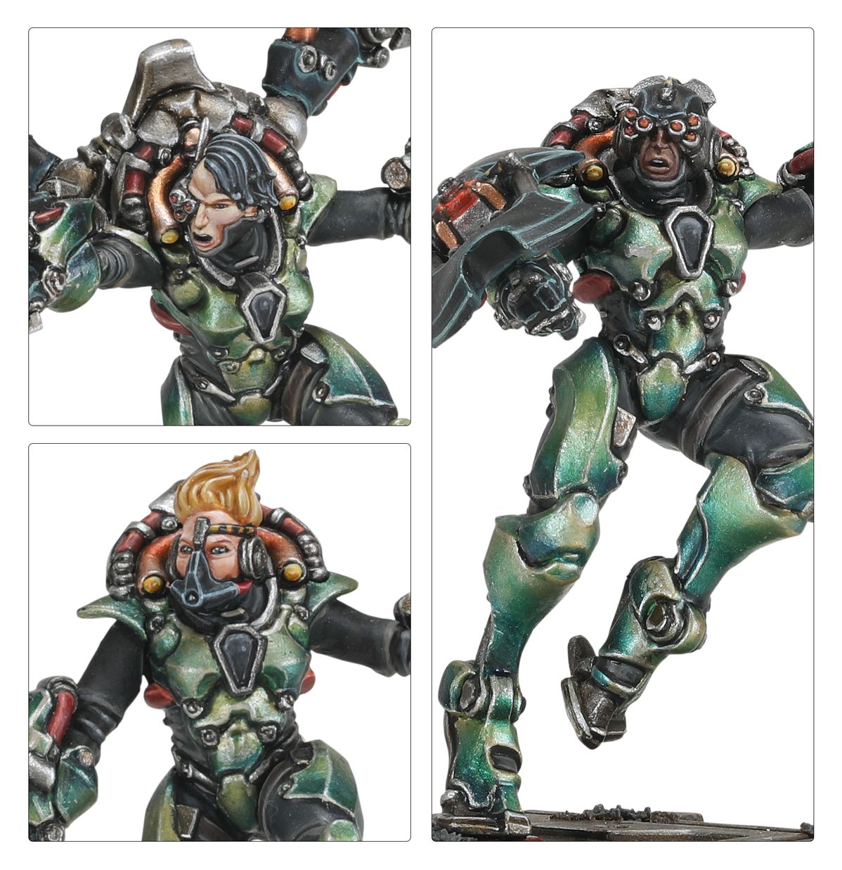 Necromunda: Malcadon, Yeld, and Jakara Spyre Hunters - 涅克洛蒙達：馬卡登耶德和賈卡拉獵爵