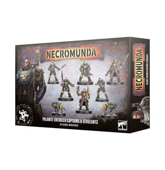 Necromunda: Palanite Enforcer Captains & Sergeants - 涅克羅蒙達：帕拉尼特執法者隊長與軍士