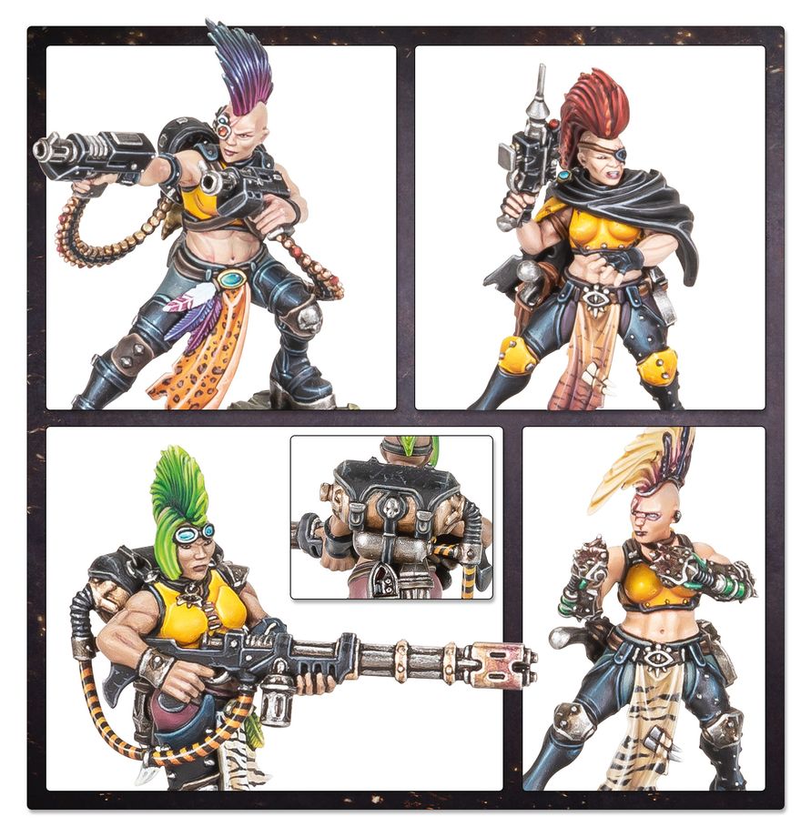 Necromunda: Escher Blades of the Matriarch - 涅克羅蒙達：埃舍爾女族長之刃