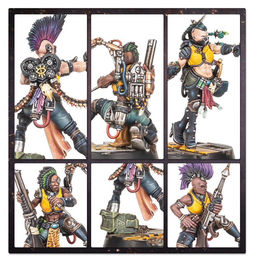 Necromunda: Escher Blades of the Matriarch - 涅克羅蒙達：埃舍爾女族長之刃