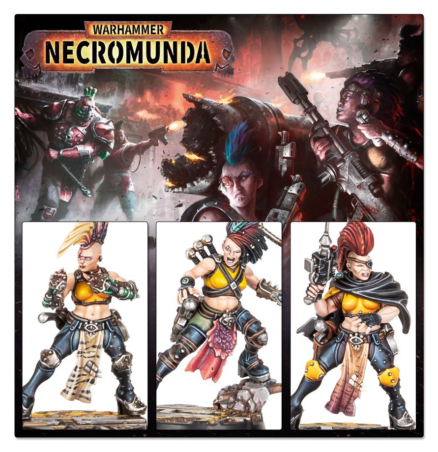 Necromunda: Escher Blades of the Matriarch - 涅克羅蒙達：埃舍爾女族長之刃