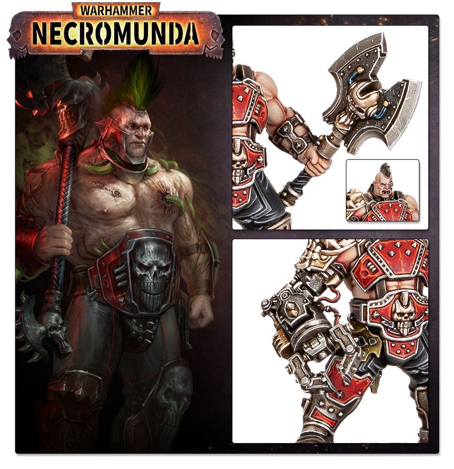 Necromunda: Goliath Forge Bosses & Sumpkrocs - 涅克羅蒙達：歌利亞鍛造頭目與污水鱷
