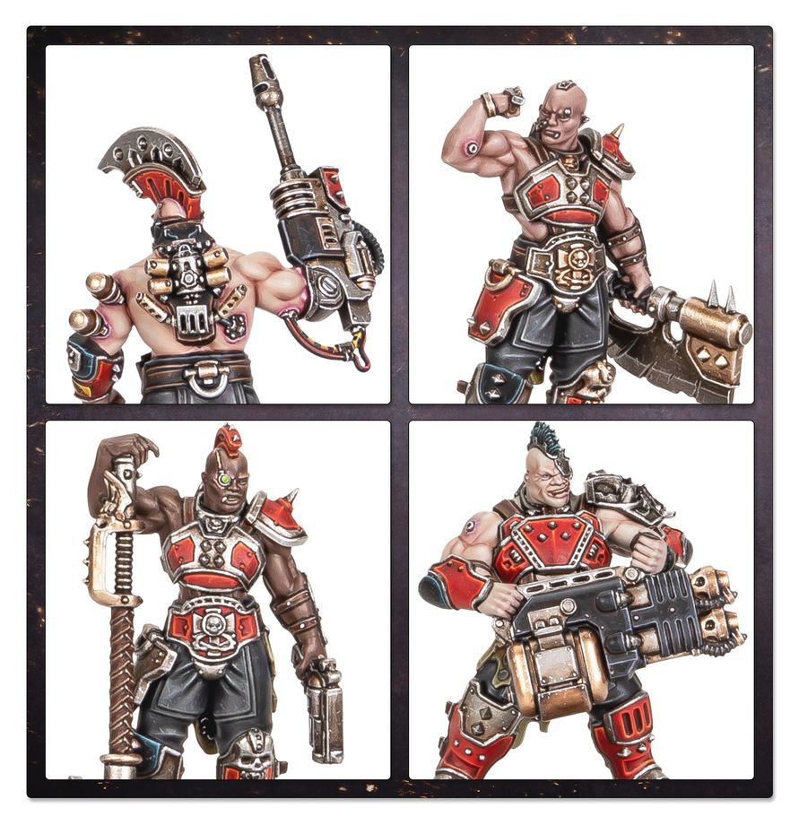 Necromunda: Goliath Forge Bosses & Sumpkrocs - 涅克羅蒙達：歌利亞鍛造頭目與污水鱷