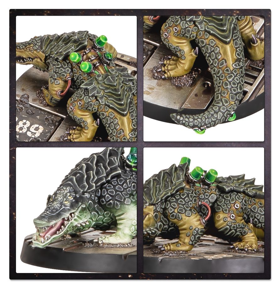 Necromunda: Goliath Forge Bosses & Sumpkrocs - 涅克羅蒙達：歌利亞鍛造頭目與污水鱷
